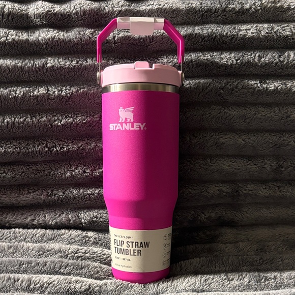 Stanley Pink Flip Straw Tumbler - Picture 1 of 7